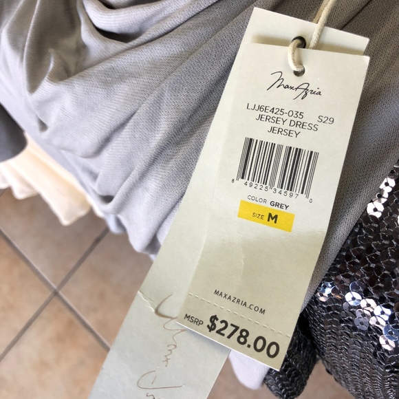 $278 BCBG Maxazria LJJ6E425 Jersey Dress Jersey - Picture 5 of 5